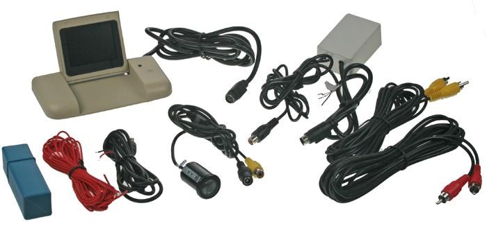 Parkovac� kamera s 2,5 TFT stropn�m monitorem SE 651