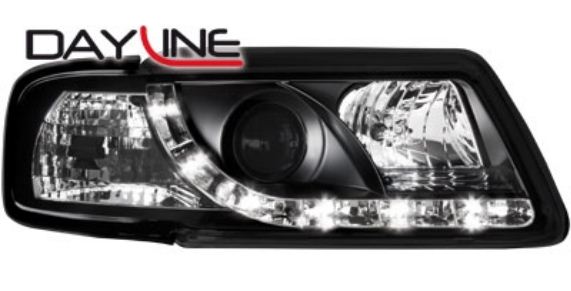 P�edn� sv�tla Audi A3 8L 09.96-00 �ern� Devil Eyes