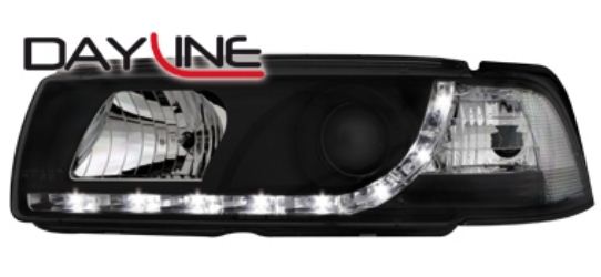 P�edn� sv�tla BMW E36 Coup� 92-98 �ern� Devil Eyes