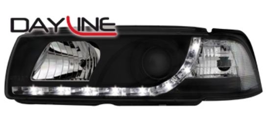 P�edn� sv�tla BMW E36 Lim. 92-98 �ern� Devil Eyes