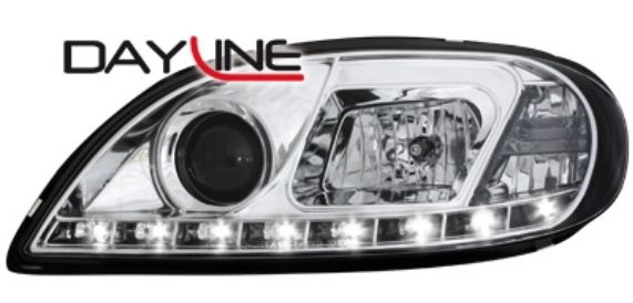 P�edn� sv�tla Citroen Saxo 00-04 chrom Devil Eyes