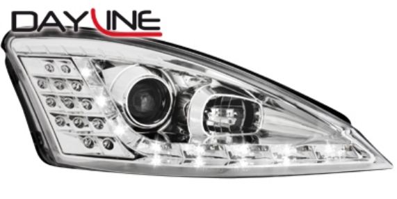 P�edn� sv�tla Ford Focus 01-04 chrom Devil Eyes