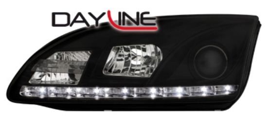 P�edn� sv�tla Ford Focus 05-08 �ern� Devil Eyes