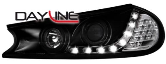 P�edn� sv�tla Ford Mondeo 96-00 �ern� Devil Eyes