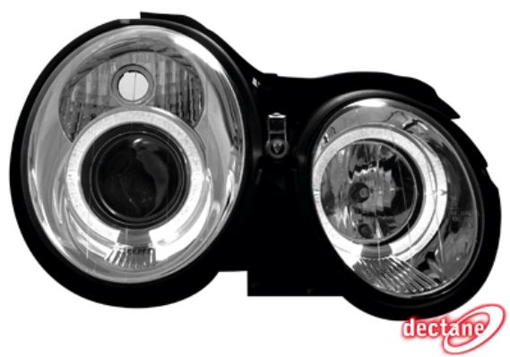 P�edn� sv�tla Mercedes Benz C208 CLK 06.97-06.02 chrom