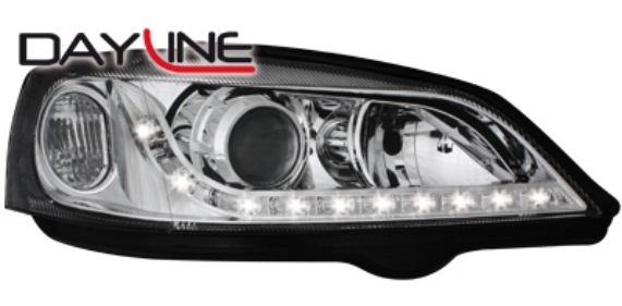 P�edn� sv�tla Opel Astra G 98-04 chrom Devil Eyes