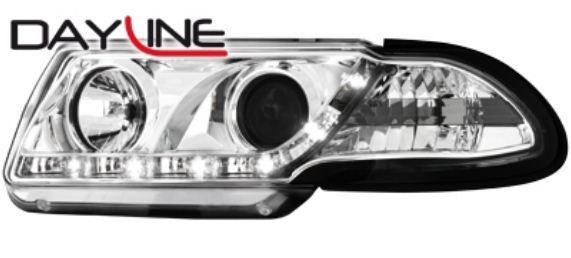 P�edn� sv�tla Opel Astra F 98-04 chrom Devil Eyes