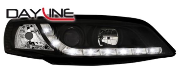 P�edn� sv�tla Opel Vectra B 99-01 �ern� Devil Eyes