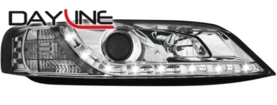 P�edn� sv�tla Opel Vectra B 96-99 chrom Devil Eyes