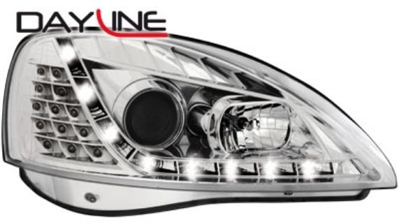 P�edn� sv�tla Opel Corsa C 01-03 chrom Devil Eyes