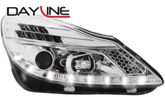 P�edn� sv�tla Opel Corsa D 06+ chrom Devil Eyes