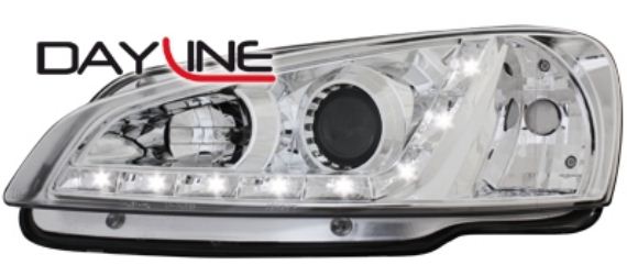 P�edn� sv�tla Peugeot 106 05.96-99 chrom Devil Eyes