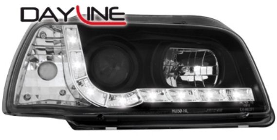 P�edn� sv�tla Renault Clio I 90-96 �ern� Devil Eyes