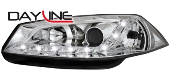 P�edn� sv�tla Renault Megane 03-06 chrom Devil Eyes