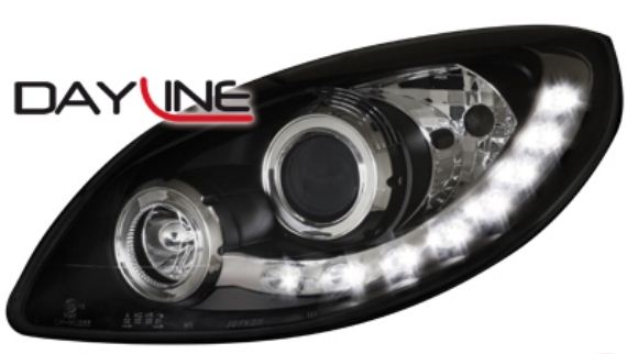 P�edn� sv�tla Renault Twingo II 07+ �ern� Devil Eyes