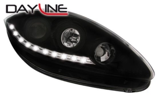 P�edn� sv�tla Seat Leon 1P1 05-09 �ern� Devil Eyes