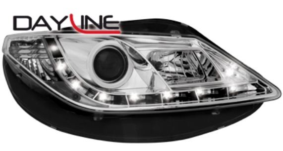 P�edn� sv�tla Seat Ibiza 6L 03-08 �ern� Devil Eyes