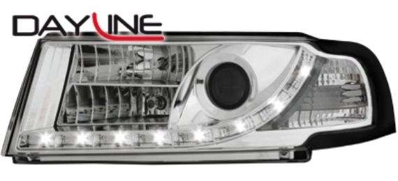 P�edn� sv�tla �koda Octavia I 00-04 chrom Devil Eyes