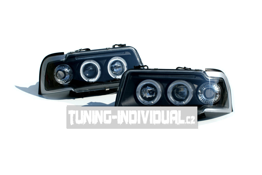 Audi 80 B4 91-94 - p�edn� �ir� Angel Eyes �ERN�