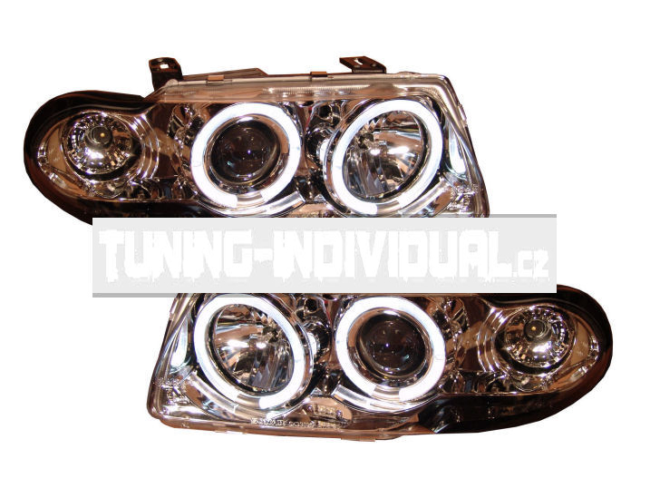 Opel Astra F 90-94 - Angel Eyes CHROME HLS