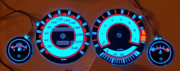 Indiglo polepy BMW E30