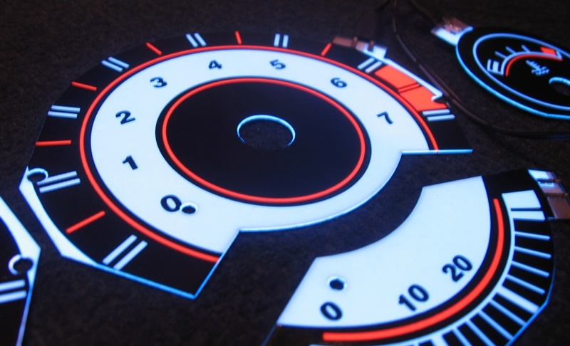 Indiglo polepy BMW E34