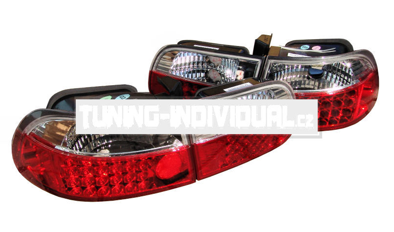 Honda Civic 92-95 3D HB - zadn� �ir� LED sv�tla RED/CLEAR
