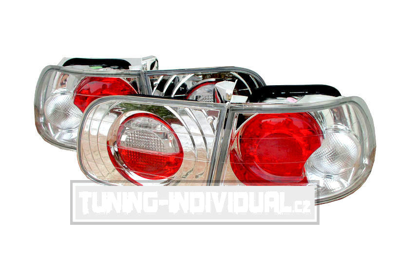 Honda Civic 92-95 3D HB - zadn� �ir� sv�tla CHROME TLS