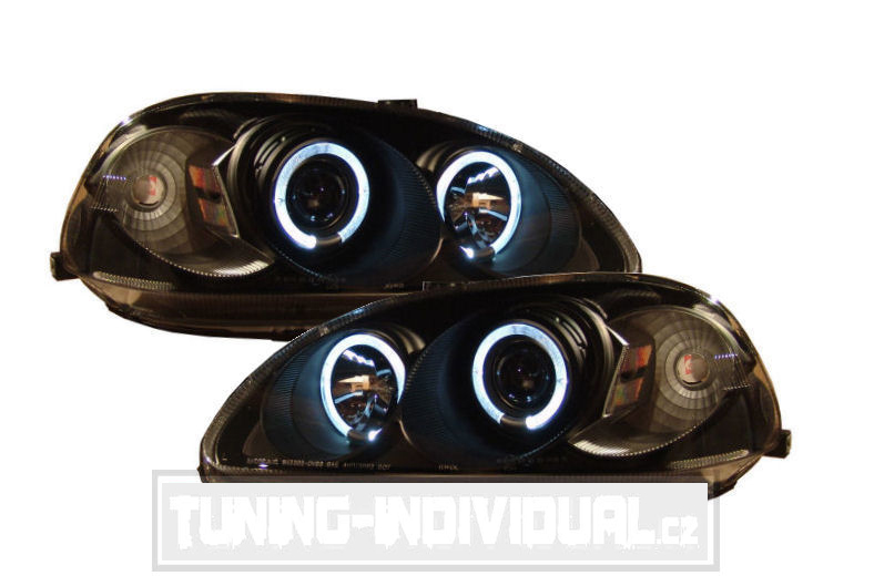Honda Civic 96-98 - p�edn� Angel Eyes JDM BLACK