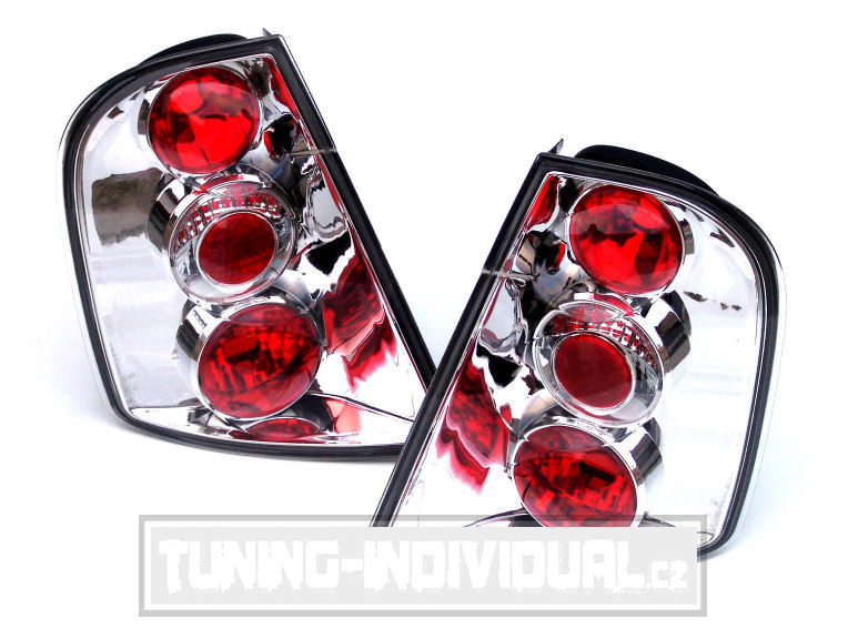 �koda Fabia I - zadn� �ir� lampy CHROME tly