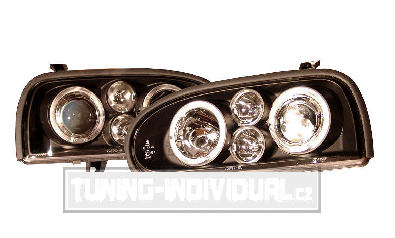 VW Golf 3 - Angel Eyes JDM BLACK HLY