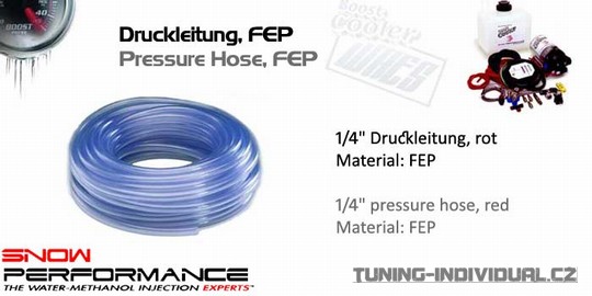 Tlakov� hadice 6,35mm FEP - pr�hledn�