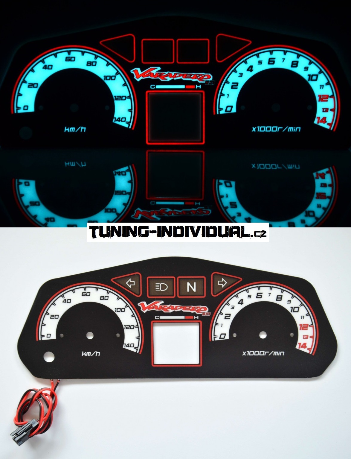 Indiglo bud�ky Honda Varadero