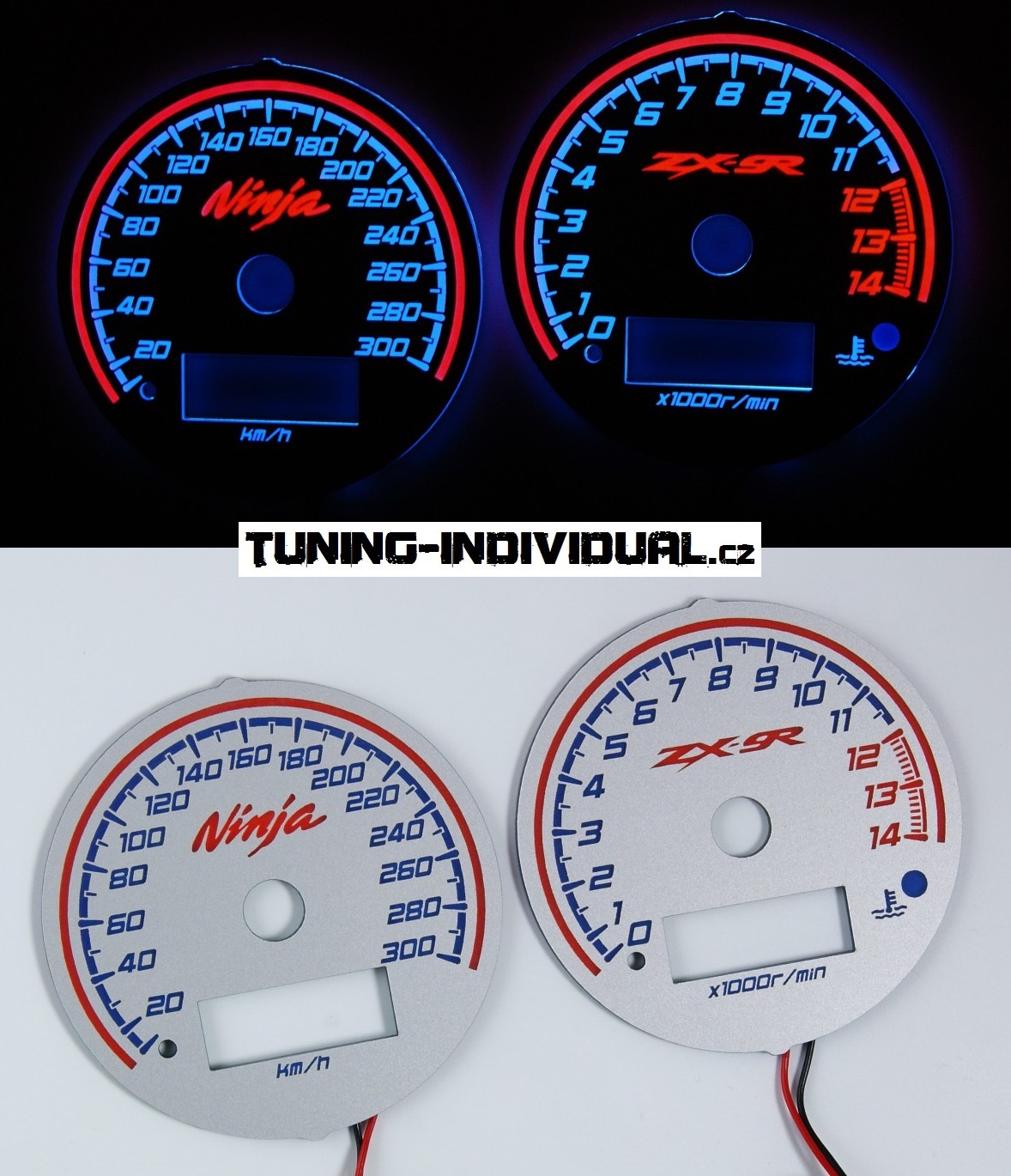 Indiglo bud�ky Kawasaki Ninja ZX-9R VZHLED 2