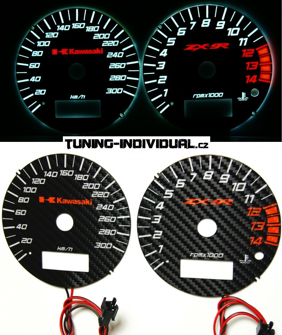 Indiglo bud�ky Kawasaki Ninja ZX-9R VZHLED 3