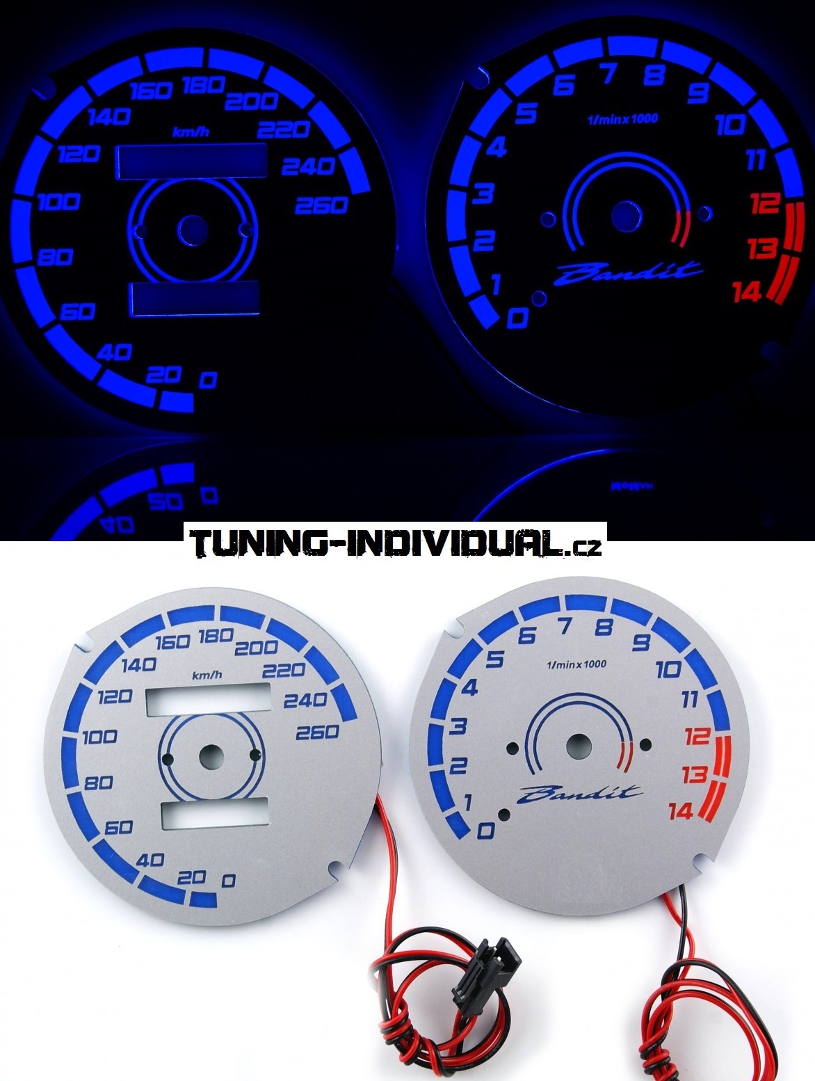 Indiglo bud�ky Suzuki Bandit GSF600N 98