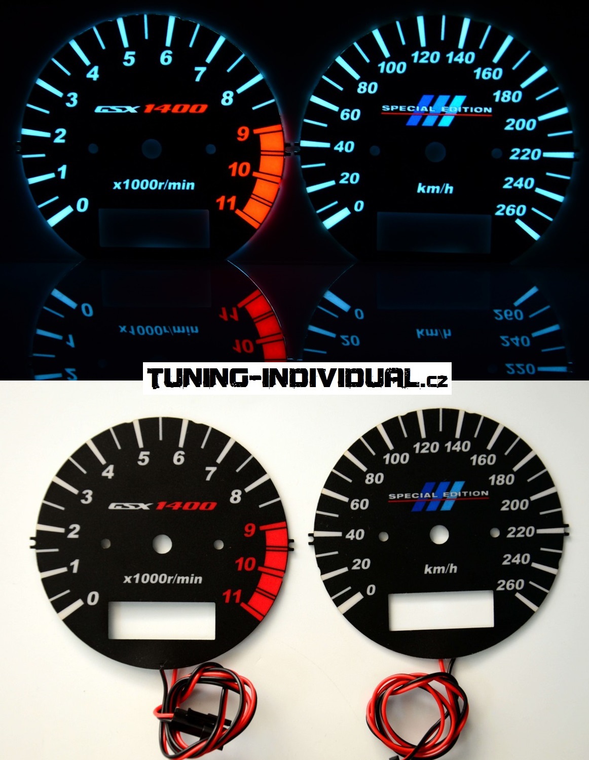 Indiglo bud�ky Suzuki GSX 1400