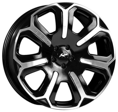 Kahn Dark Mist Bentley, �ern�, le�t�n� �eln� plocha 9,5 x 22 5/112, ET25