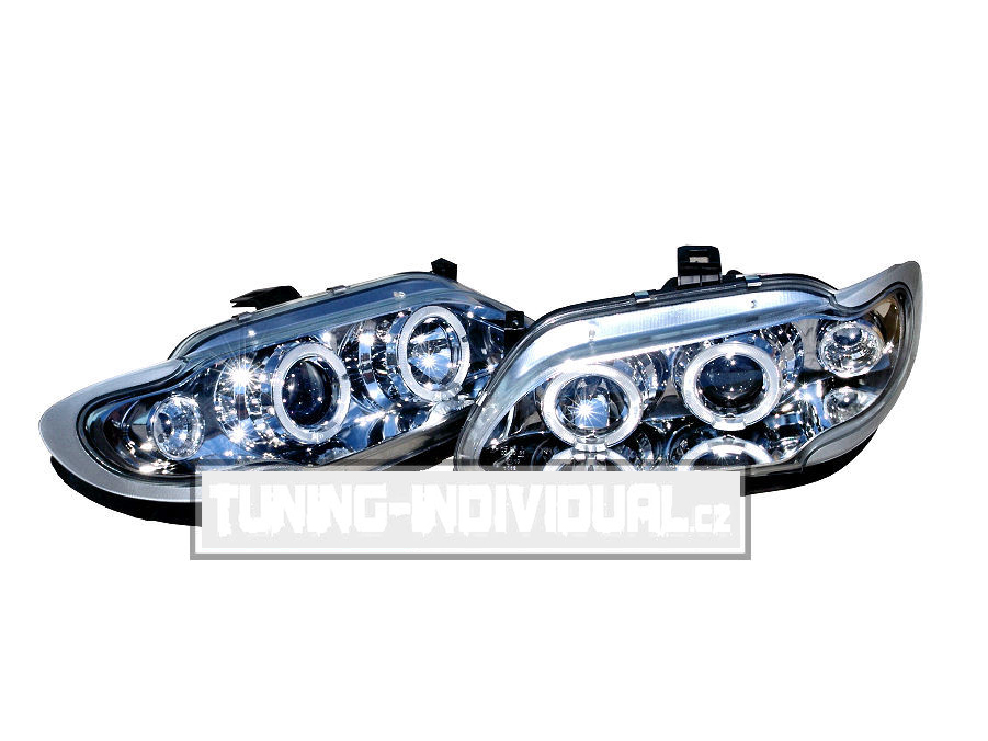 Renault Megane Scenic I 96-98 - �ir� p�edn� Angel Eyes Chrome