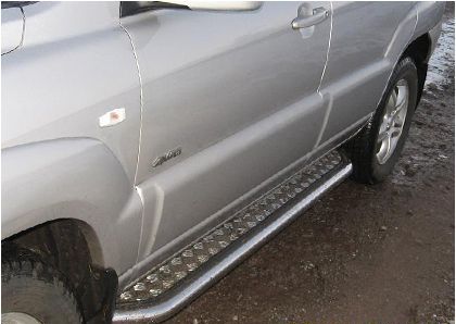 Bo�n� n�lapy nerez Kia Sportage r.v.2004-