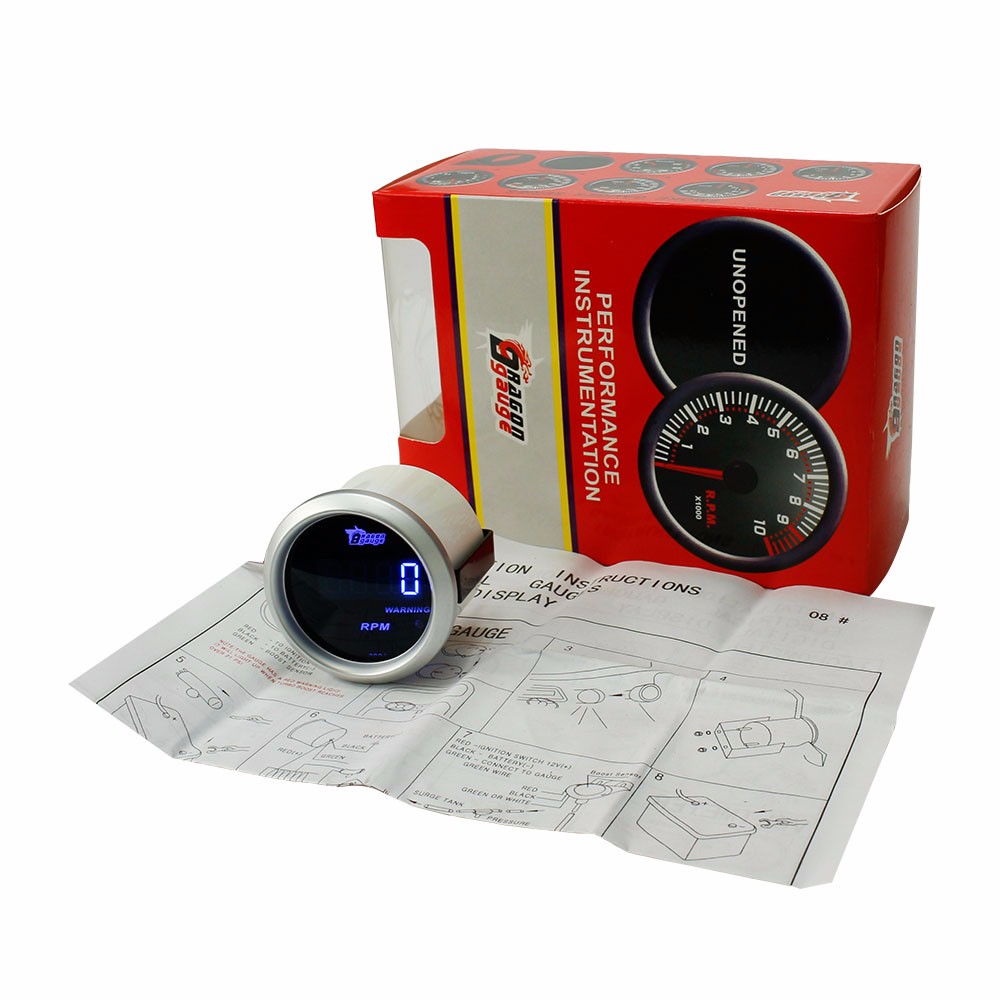 Ot��kom�r 52mm digital silver