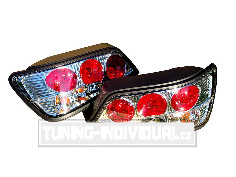 Peugeot 306 93-96 / 97-01 zadn� �ir� lampy CHROME TLT