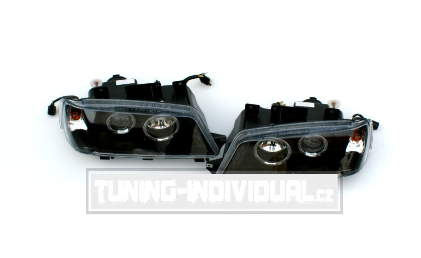 Peugeot 405 - p�edn� Angel Eyes sv�tla - �ern�