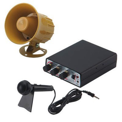 Hobby zvukov� syst�m 10W (35 variant zvuk� zv��at a sir�n + mikrofon)