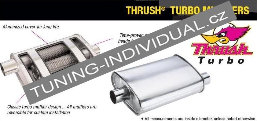 DYNOMAX TRUSH TURBO do 300 kon� (mont.pr�m�r 65mm)