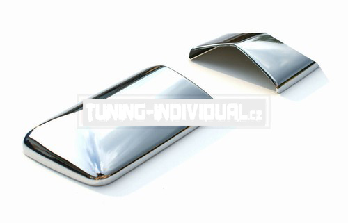 Mercedes Benz W201 190E - nerez chrom kryty zrc�tek HOWELL