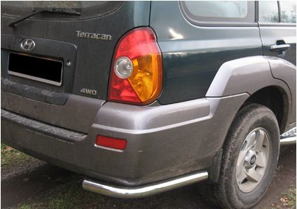 Zadn� ochrann� trubky - rohy pro Hyundai Terracan 2004-